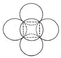 spheres in a three-dimensional grid
